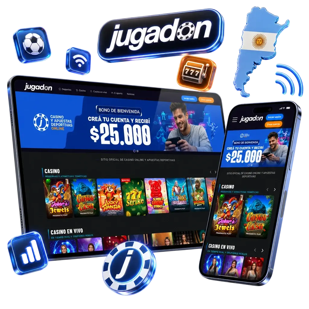 Captura de pantalla de la app de fútbol de Jugadon para apostar en partidos desde Android, iOS o la PWA