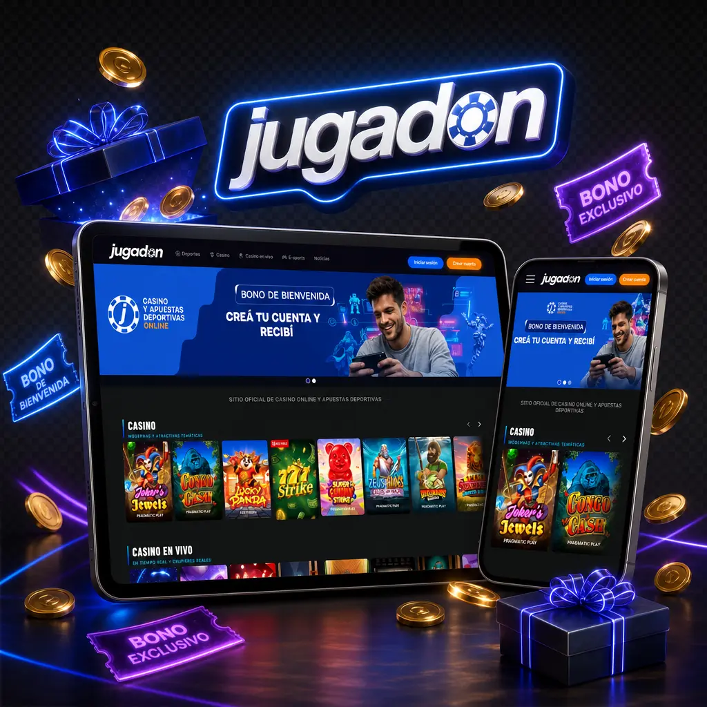Bono de registro en Jugadon: hasta 25.000 ARS de bienvenida para nuevos jugadores de Argentina en el primer depósito.