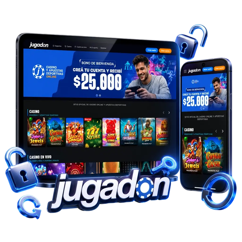 Pasos para recuperar la contraseña olvidada en Jugadon mediante correo electrónico o número de teléfono vinculado a la cuenta.