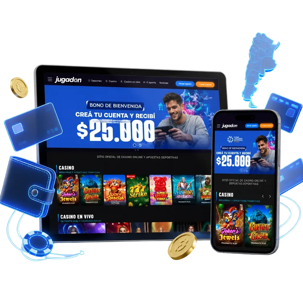 Métodos de depósito seguros en Jugadon: billeteras electrónicas, tarjetas y criptomonedas para cargar saldo en Argentina.