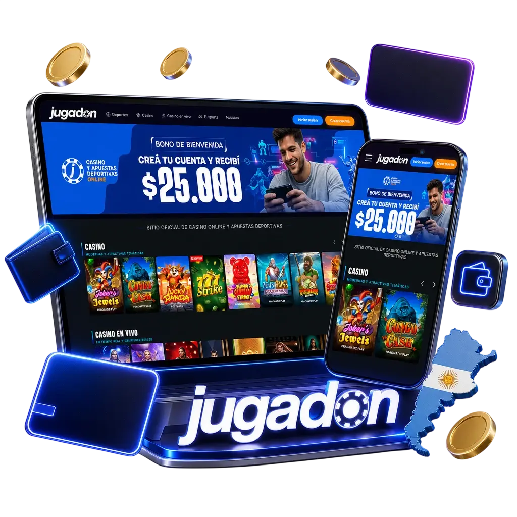 Transacciones seguras en Jugadon con métodos de pago locales, cripto y encriptación SSL/TLS para jugadores de Argentina.